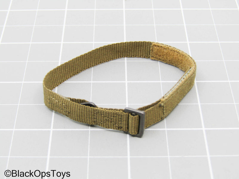 Load image into Gallery viewer, Olive Green Belt w/Metal Buckle
