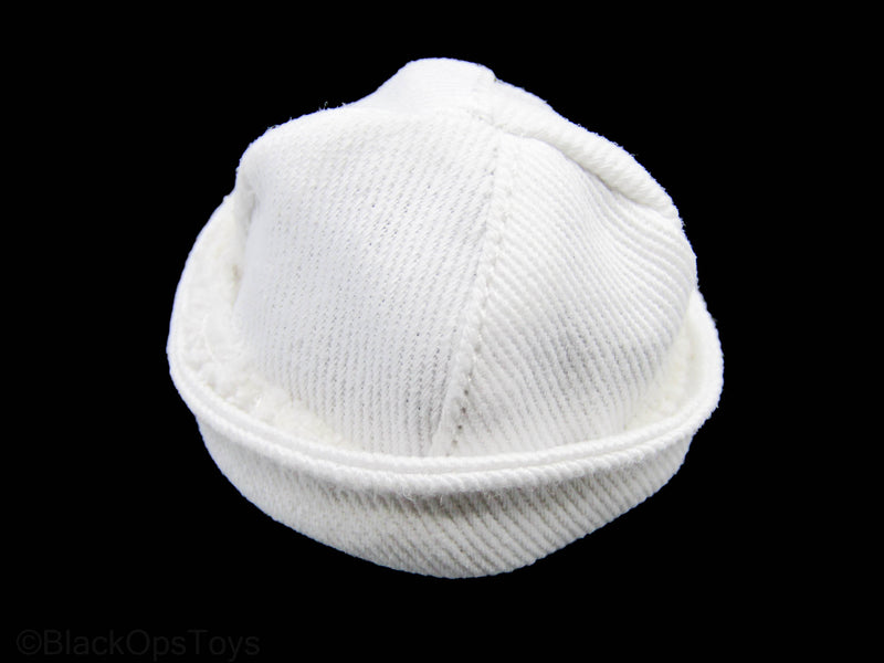 Load image into Gallery viewer, White Navy Sailor Hat
