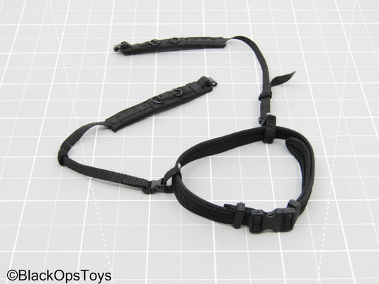 Black Belt w/Dual Attachment Belt Pads