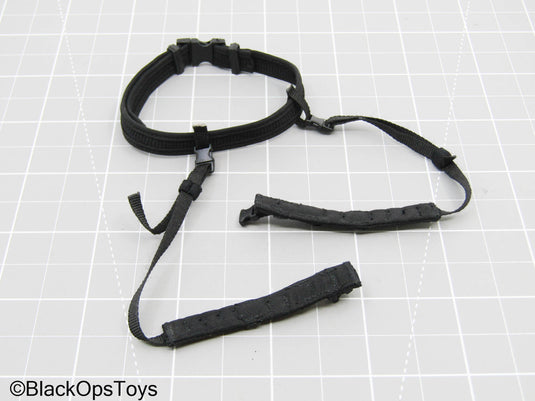 Black Belt w/Dual Attachment Belt Pads