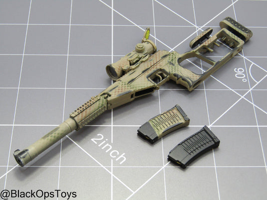 Snakeskin Camo VSS Sniper Rifle w/Scope