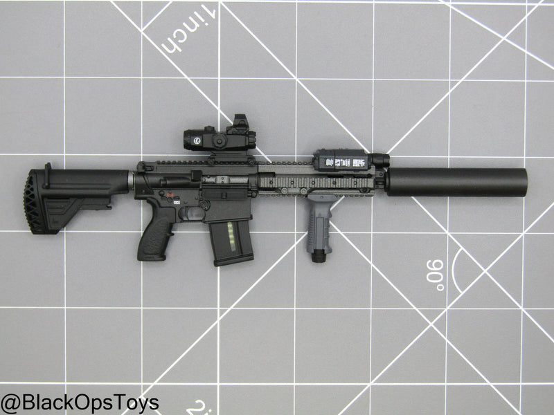 Load image into Gallery viewer, Black HK MR308 Rifle w/Attachment Set
