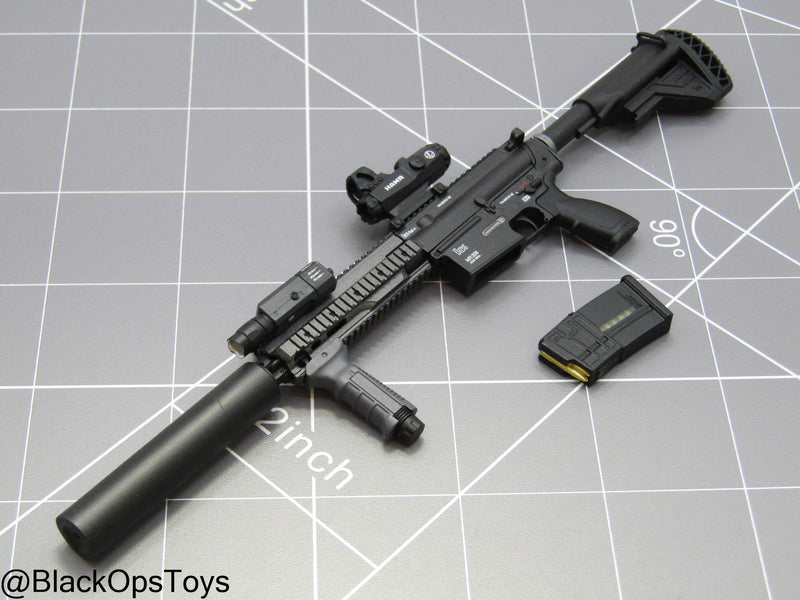 Load image into Gallery viewer, Black HK MR308 Rifle w/Attachment Set
