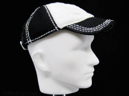 Female Black & White Cap