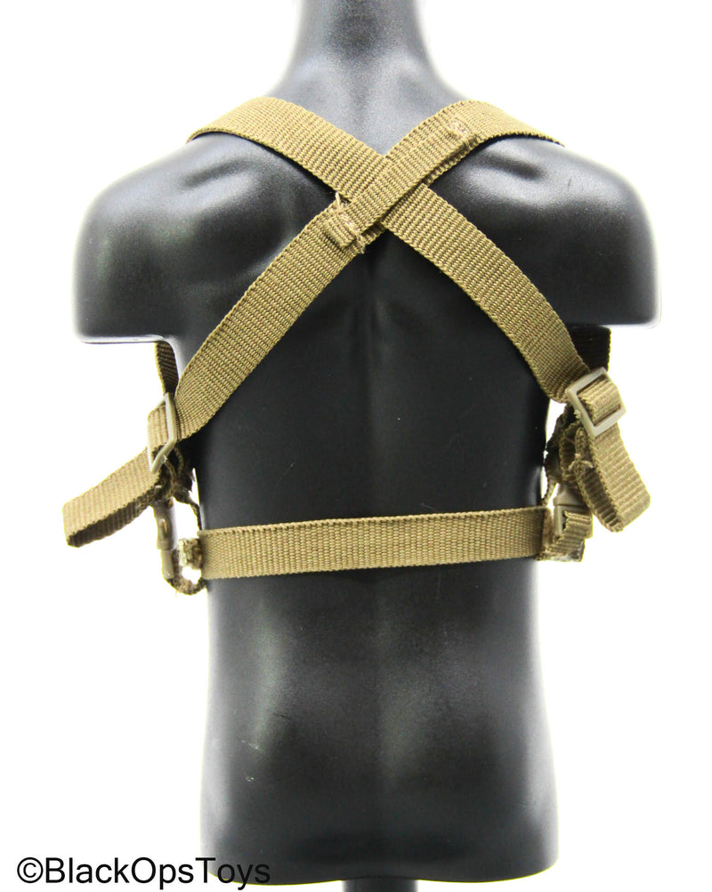 Load image into Gallery viewer, Olive Green Belt w/Dual Attachment Sling
