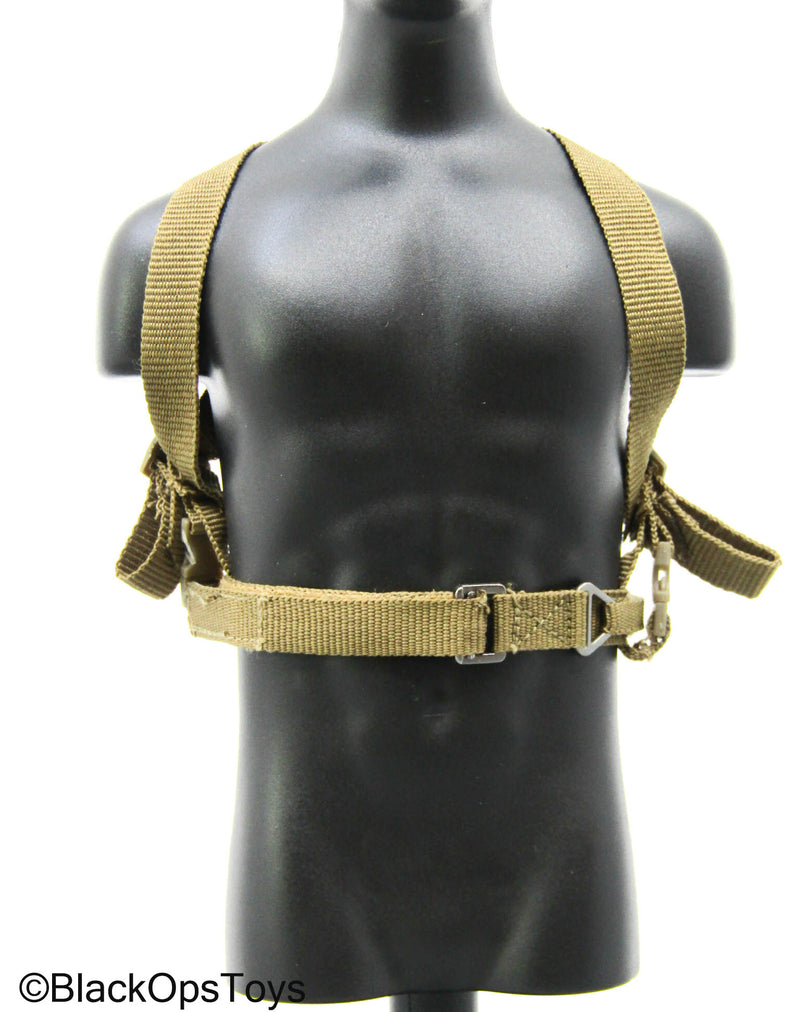 Load image into Gallery viewer, Olive Green Belt w/Dual Attachment Sling

