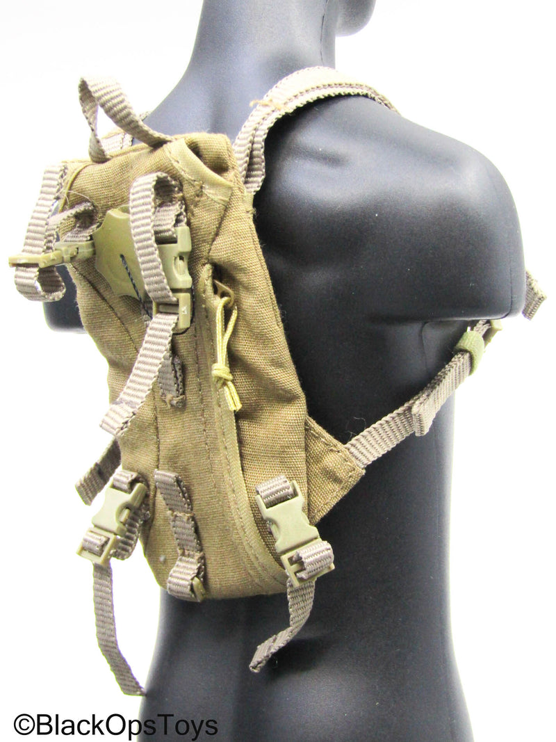 Load image into Gallery viewer, Tan Hydration Backpack (Soldier Story)
