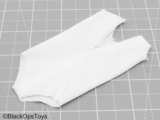 White Padding Bodysuit