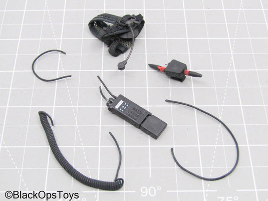 Black Radio w/Headset (READ DESC)