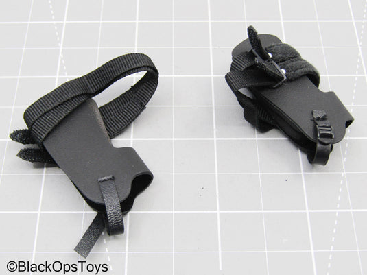 Black Ankle Bracers