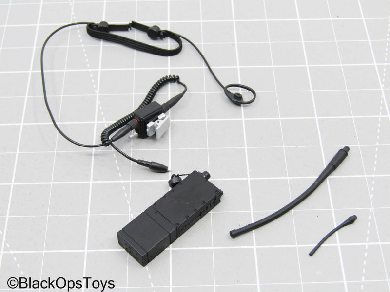 Load image into Gallery viewer, Black Radio w/Throat Mic
