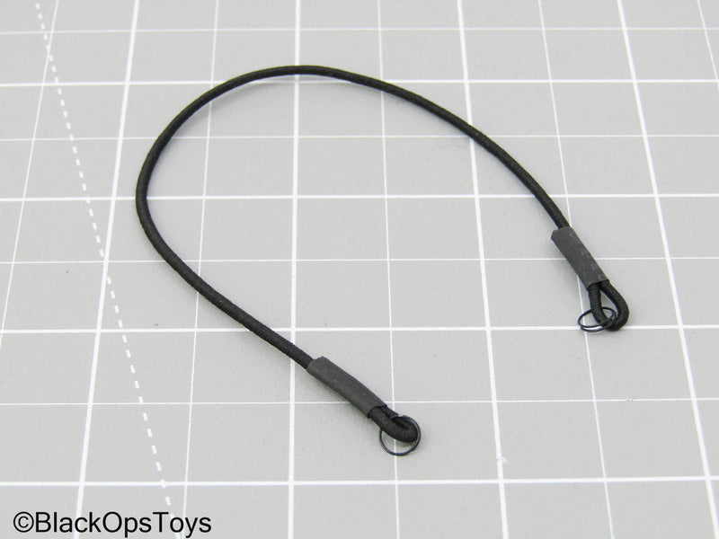 Load image into Gallery viewer, Black Elastic Lanyard
