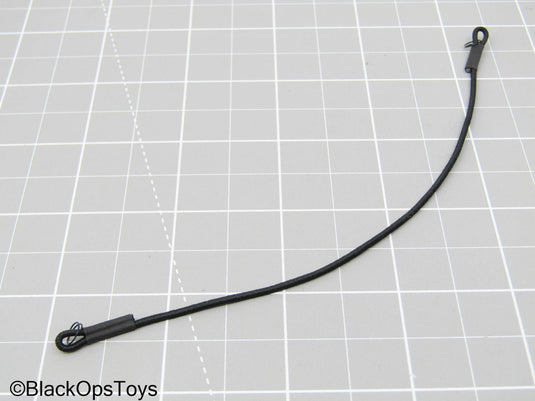 Black Elastic Lanyard