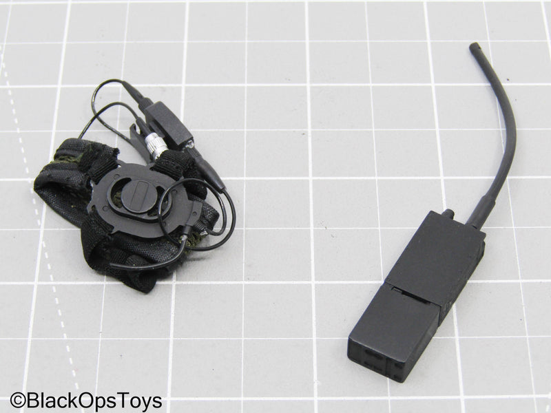 Load image into Gallery viewer, Black Radio w/Headset
