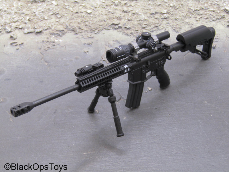 Load image into Gallery viewer, Special Forces - Black AR15 Rifle w/Attachment Set
