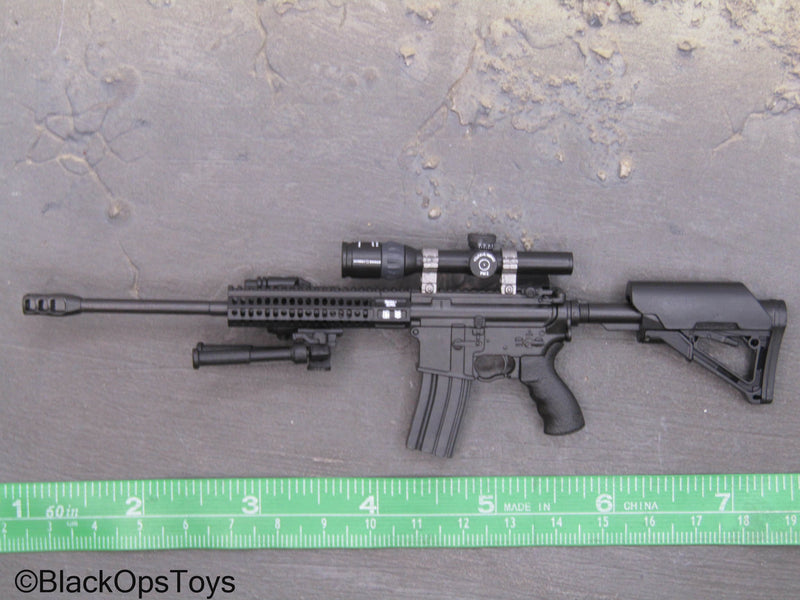 Load image into Gallery viewer, Special Forces - Black AR15 Rifle w/Attachment Set
