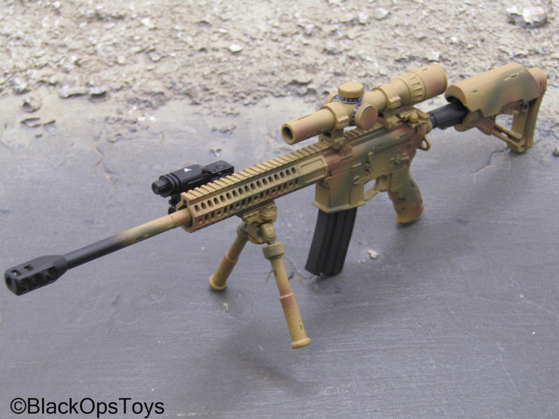 Load image into Gallery viewer, Special Forces - Camo AR15 Rifle w/Attachment Set
