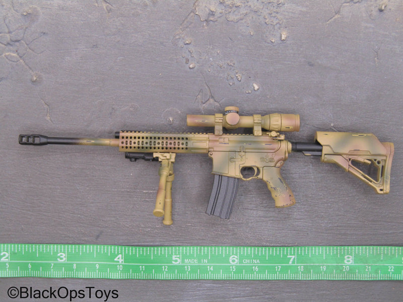 Load image into Gallery viewer, Special Forces - Camo AR15 Rifle w/Attachment Set
