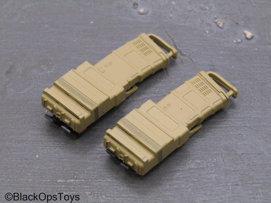 Special Forces - 20 Round Tan Magazines w/Holsters