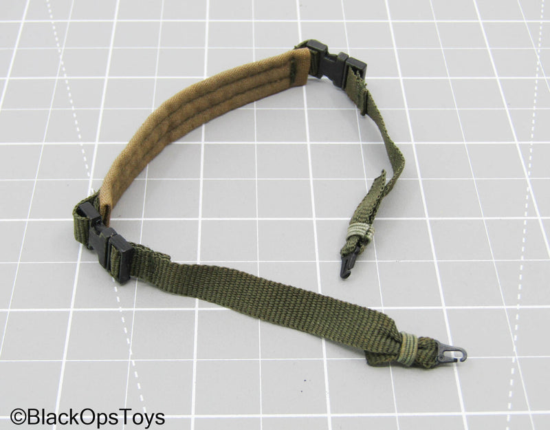 Load image into Gallery viewer, Olive Green Dual Attachment Sling
