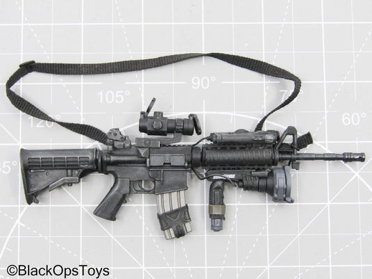 Black M4 w/Weapon Attachments (Hot Toys)