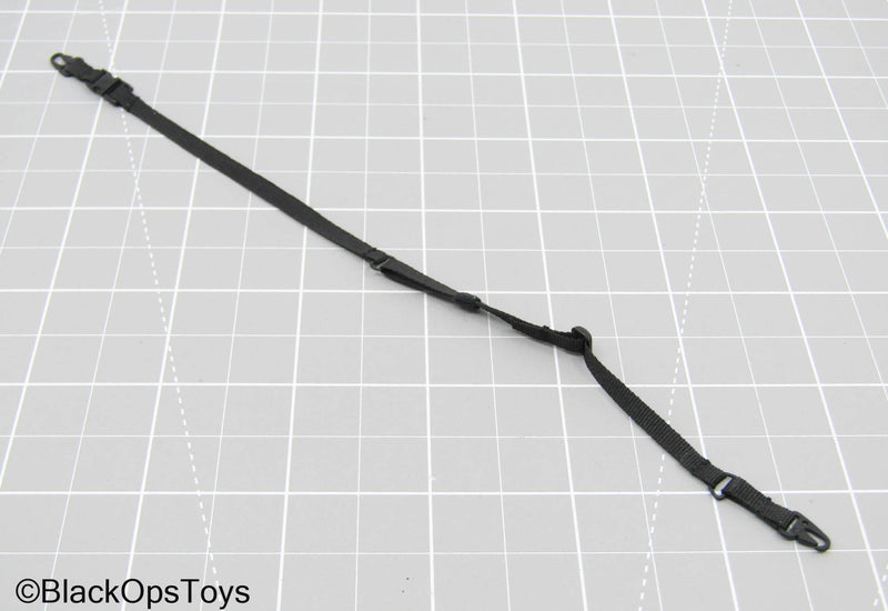 Load image into Gallery viewer, Black Dual Attachment Rifle Sling
