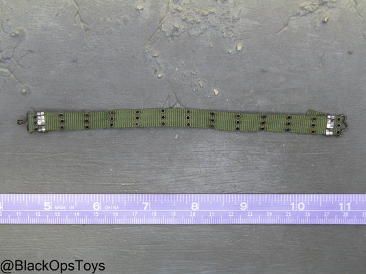 Vietnam Era OD Green Rivet Belt