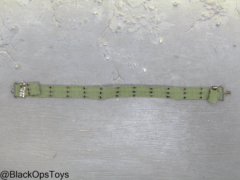 Load image into Gallery viewer, Vietnam Era OD Green Rivet Belt
