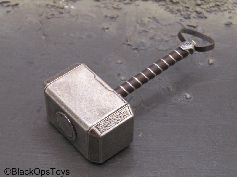 Load image into Gallery viewer, Light Asgardian Thor - Metal Mjolnir Hammer
