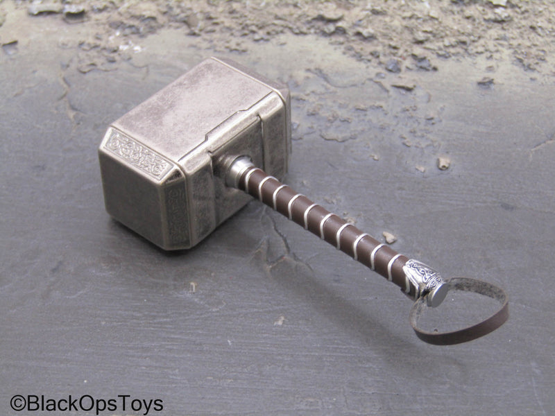 Load image into Gallery viewer, Light Asgardian Thor - Metal Mjolnir Hammer
