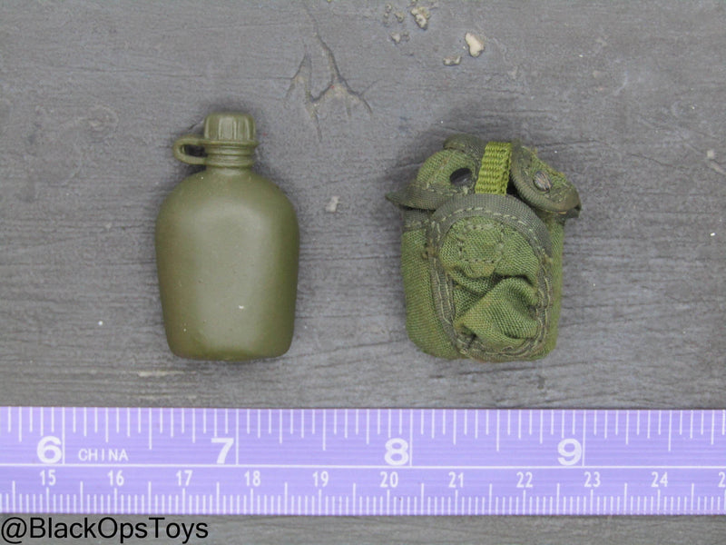 Load image into Gallery viewer, Vietnam Era OD Green Canteen w/Pouch
