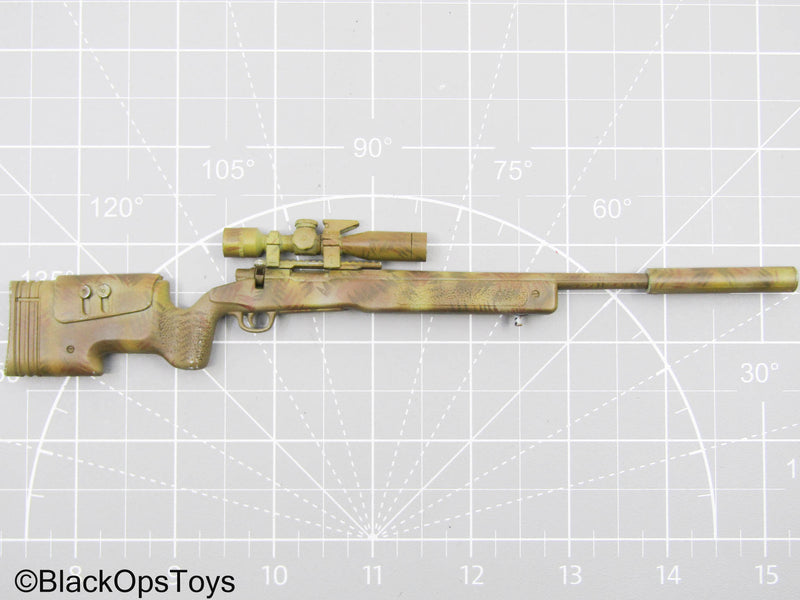 Load image into Gallery viewer, Desert Camo M40 Sniper Rifle w/Weapon Attachments (Hot Toys)
