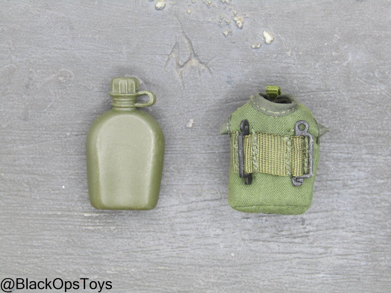 Load image into Gallery viewer, Vietnam Era OD Green Canteen w/Pouch
