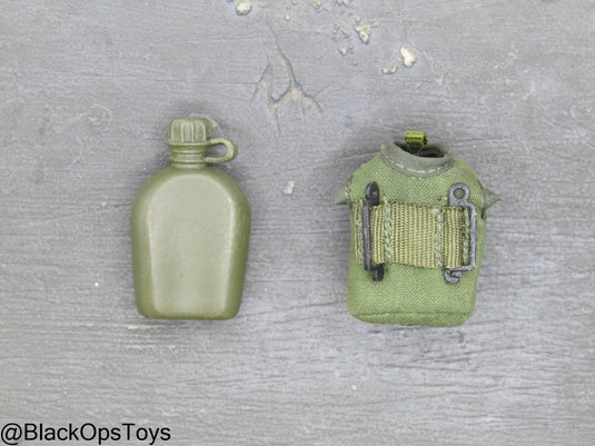 Vietnam Era OD Green Canteen w/Pouch