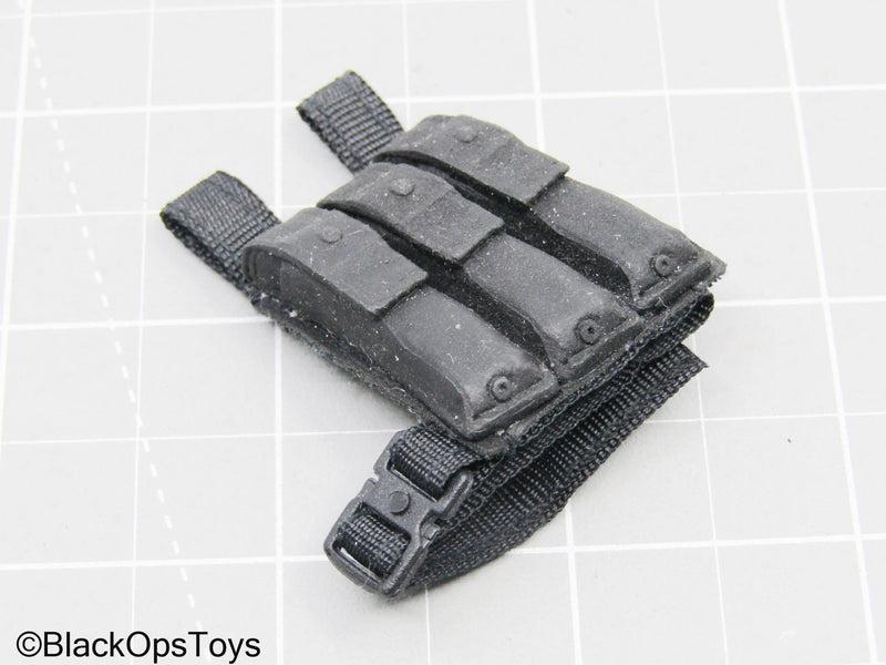 Load image into Gallery viewer, Black 3 Cell Drop Leg Pouch
