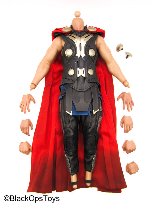 Light Asgardian Thor - Suited Base Body w/Removable Cape