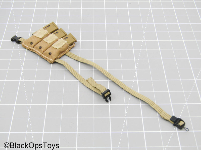 Load image into Gallery viewer, Tan Hook Mag Pouch (READ DESC)
