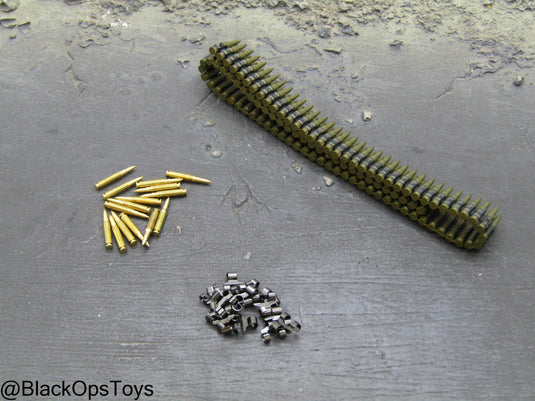 Ammo Belt w/Metal Bullets & Chain Link Set