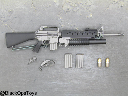 Vietnam Era M16 w/M203 Grenade Launcher