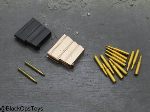 50 Cal Magazines w/Removable Bullets