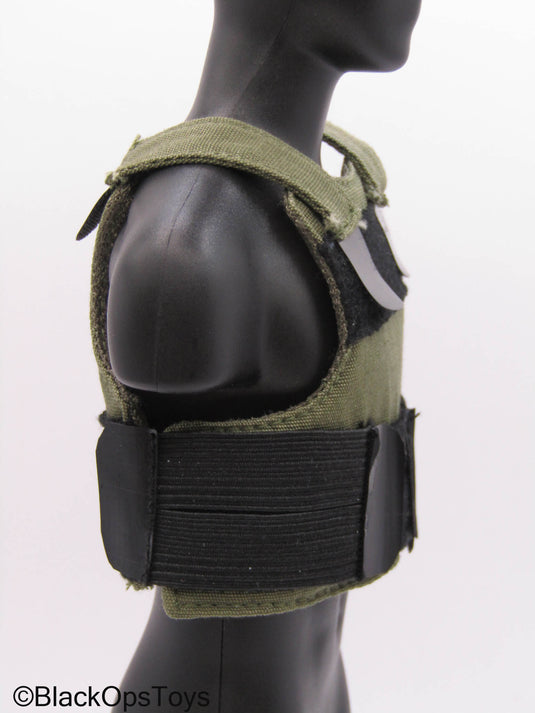 Toy Soldier Green Body Armor Vest