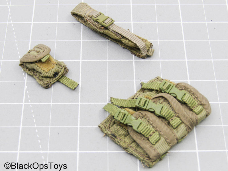 Load image into Gallery viewer, Olive Green MOLLE Pouch Lot
