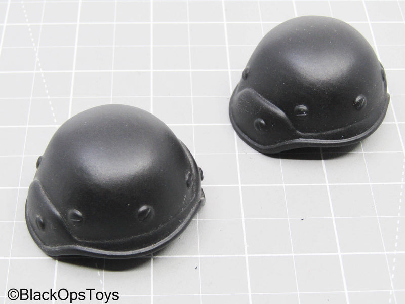 Load image into Gallery viewer, Black Tactical Helmet Set
