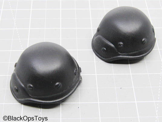 Black Tactical Helmet Set