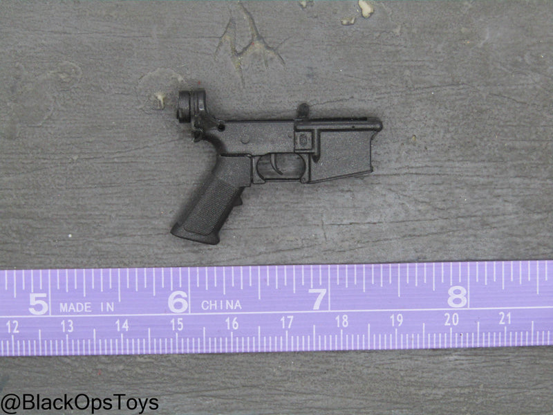 Load image into Gallery viewer, Black Assault Rifle Lower Receiver

