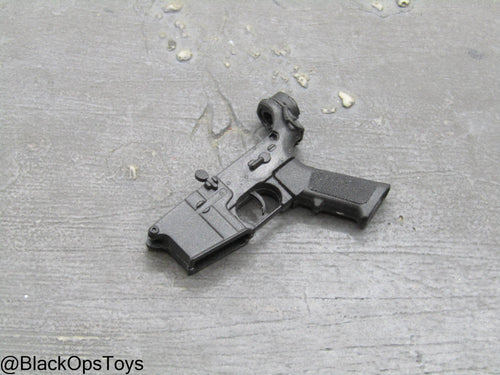 Black Assault Rifle Lower Receiver