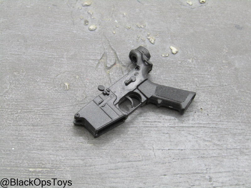 Load image into Gallery viewer, Black Assault Rifle Lower Receiver
