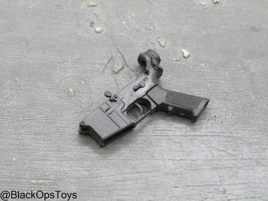 Black Assault Rifle Lower Receiver
