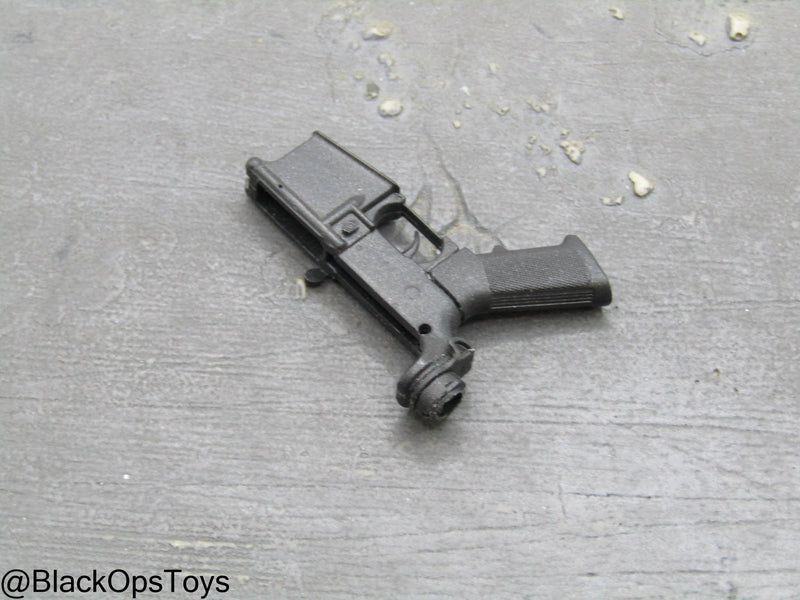 Load image into Gallery viewer, Black Assault Rifle Lower Receiver
