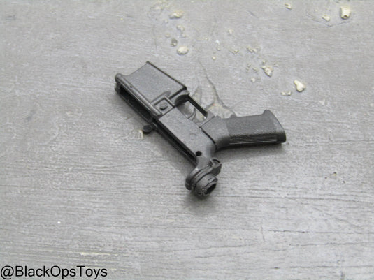 Black Assault Rifle Lower Receiver